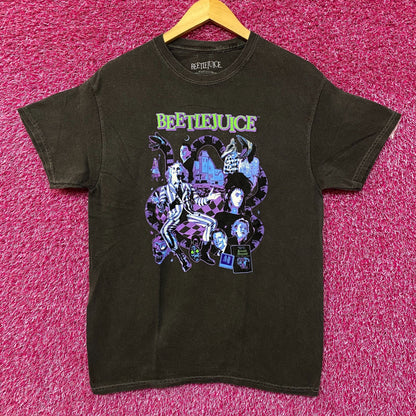 Beetlejuice Collage Illustration Graphic Design T-Shirt S/M