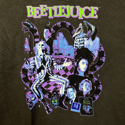 Beetlejuice Collage Illustration Graphic Design T-Shirt S/M