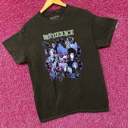 Beetlejuice Collage Illustration Graphic Design T-Shirt S/M