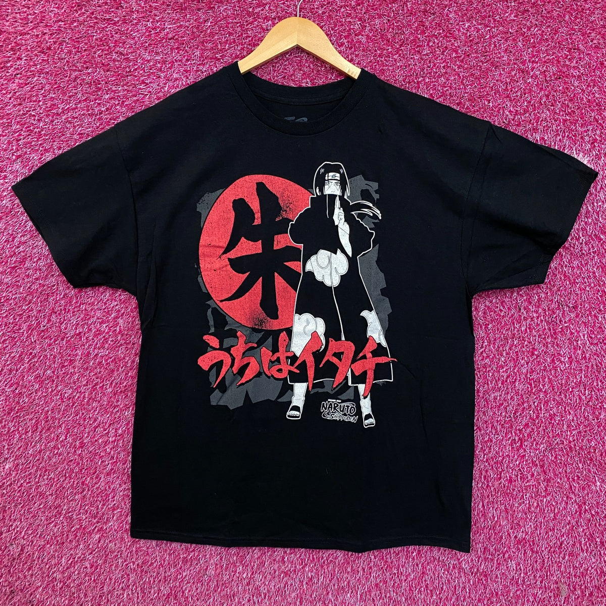 Naruto Shippuden Itachi Uchiha Anime T-Shirt XL