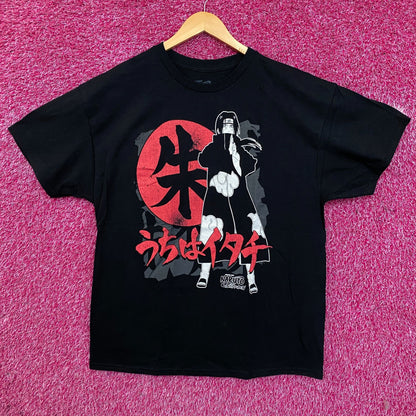Naruto Shippuden Itachi Uchiha Anime T-Shirt XL