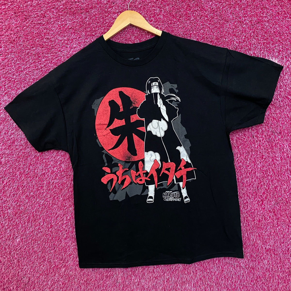 Naruto Shippuden Itachi Uchiha Anime T-Shirt XL