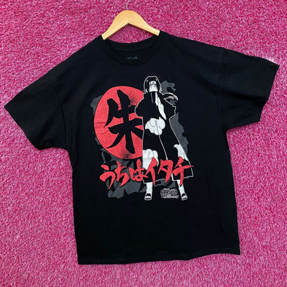 Naruto Shippuden Itachi Uchiha Anime T-Shirt XL
