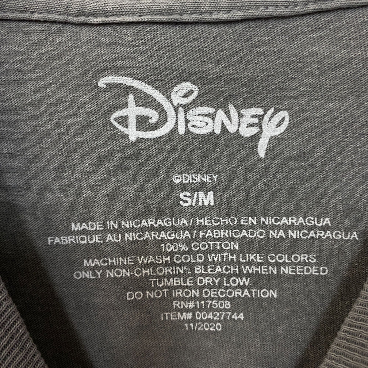 Disney Bambi Cropped Long-Sleeve Graphic Tee Small