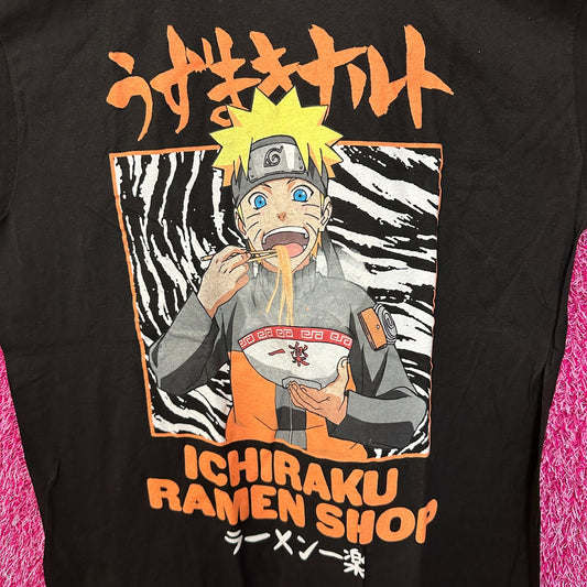 Naruto Ichiraku Ramen Shop Naruto Shippuden Anime Tee L