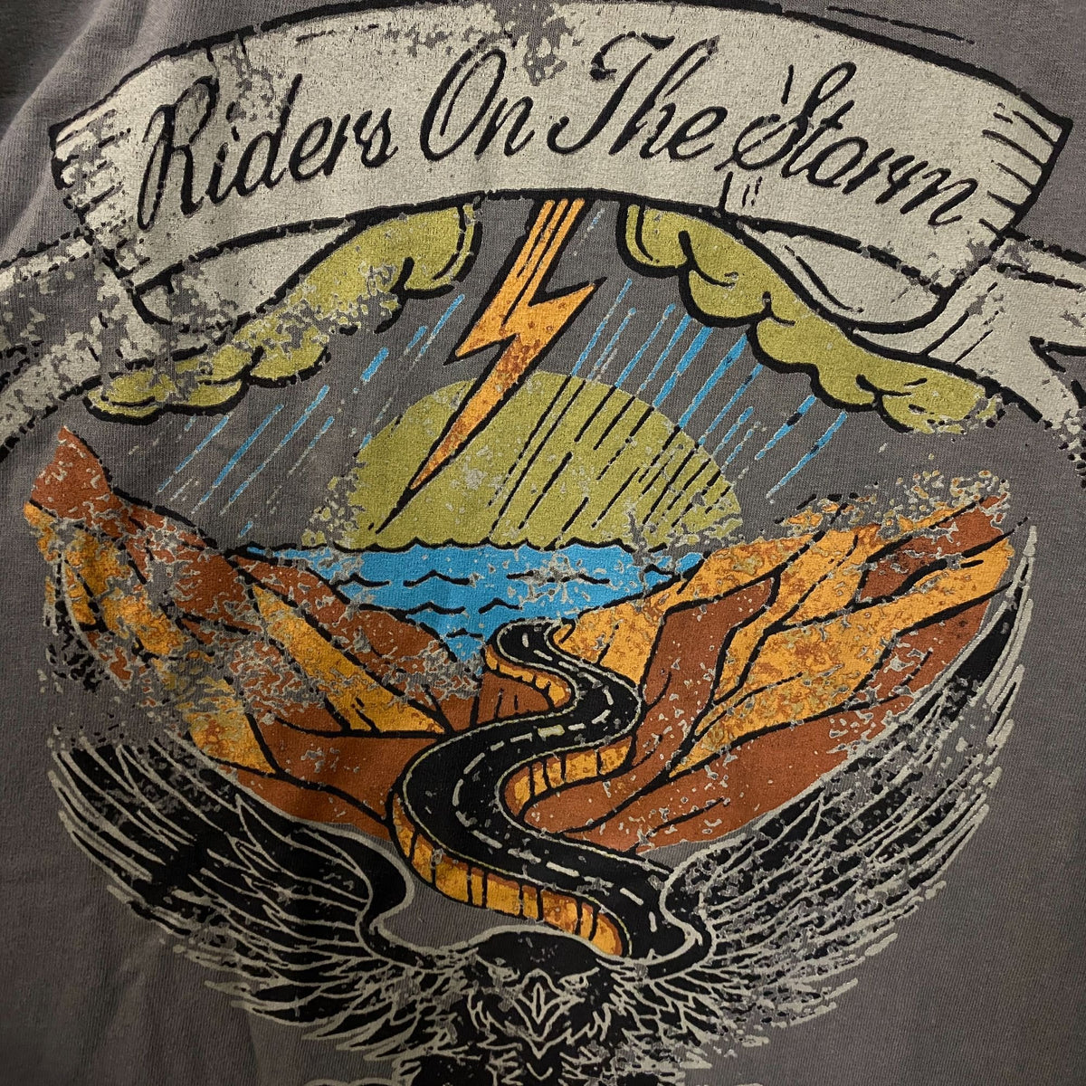 The Doors Riders On The Storm L.A. Woman Graphic Long Sleeve Tee S/M
