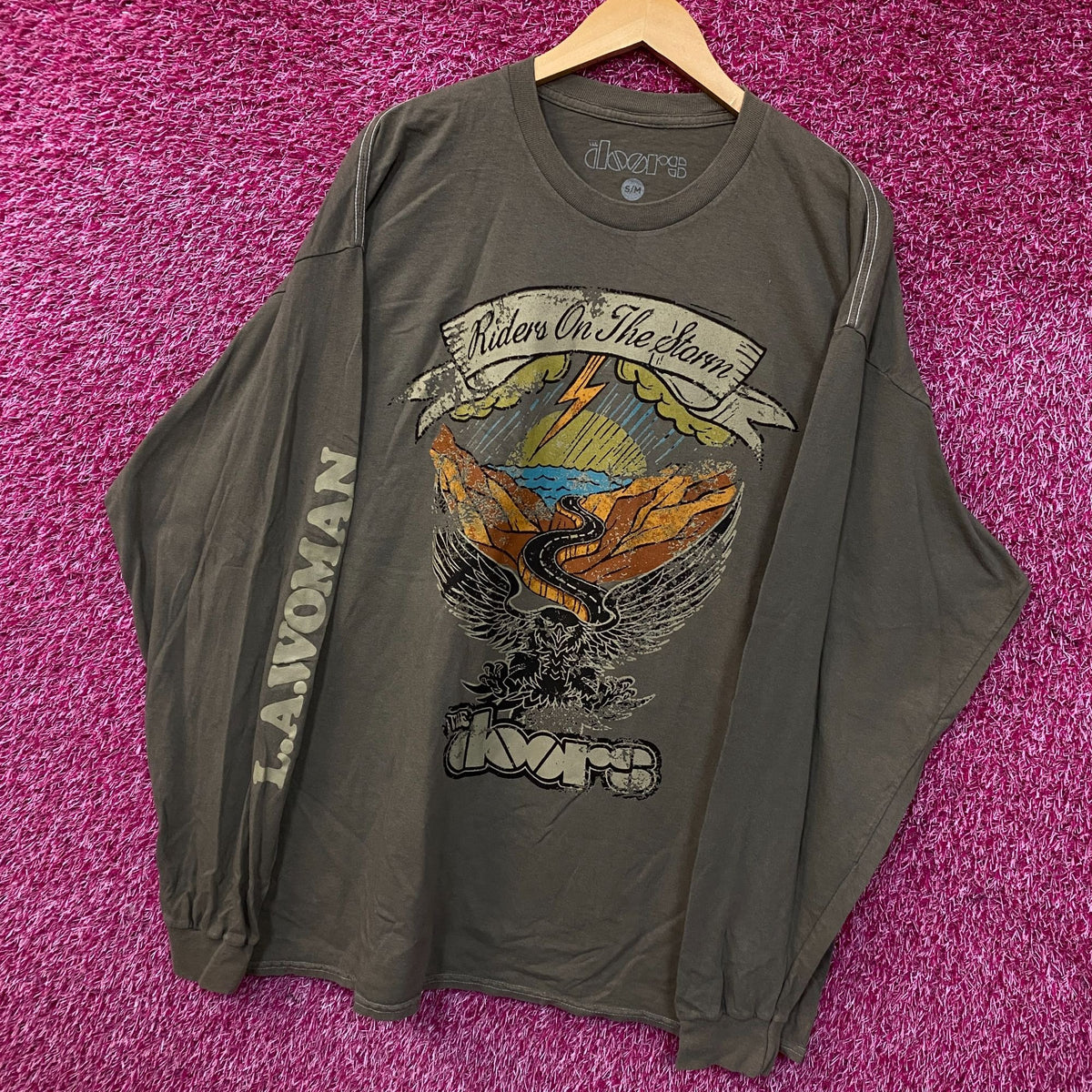 The Doors Riders On The Storm L.A. Woman Graphic Long Sleeve Tee S/M