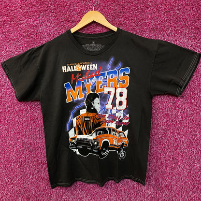 John Carpenter's Halloween Michael Myers Racing 78 T-Shirt Large
