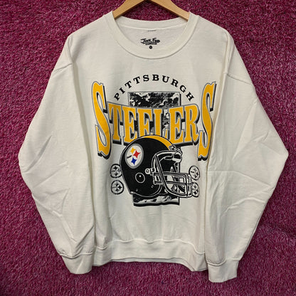 Pittsburgh Steelers Helmet Logo Crewneck size Small