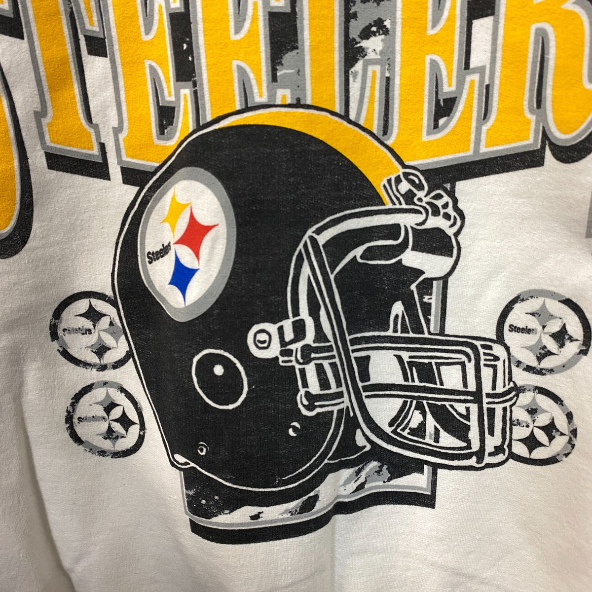 Pittsburgh Steelers Helmet Logo Crewneck size Small