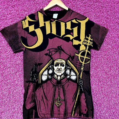 Ghost Cardinal Copia Prequelle Large Front Heavy Metal Tee S