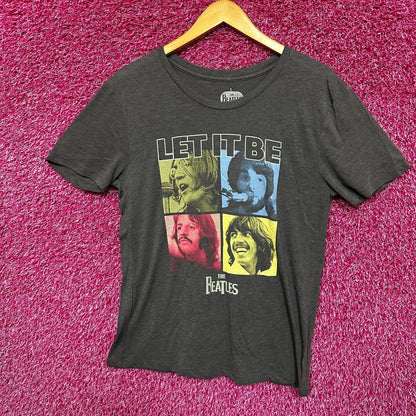 The Beatles Let It Be Womans Rock Tshirt size 2X