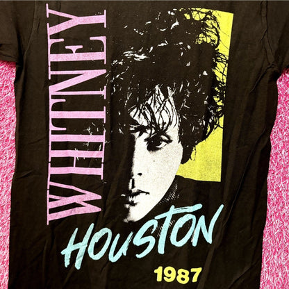 Whitney Houston 1987 Alternate Album Art Dance Pop Tee S