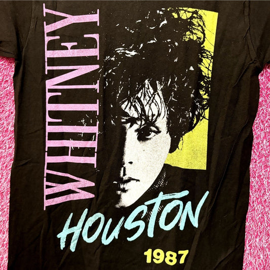 Whitney Houston 1987 Alternate Album Art Dance Pop Tee S