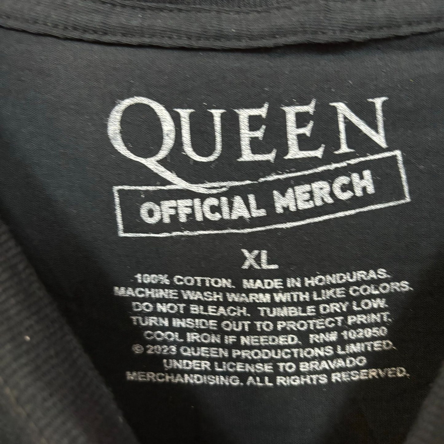 Queen A Day at the Races Album Cover Art Pop Rock Tee XL