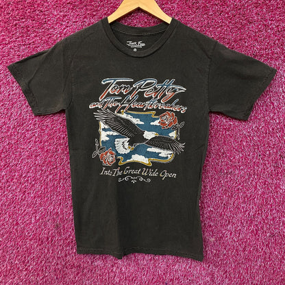 Junk Food Clothing Tom Petty Eagle and The Heartbreakers Rock Band T-Shirt XS