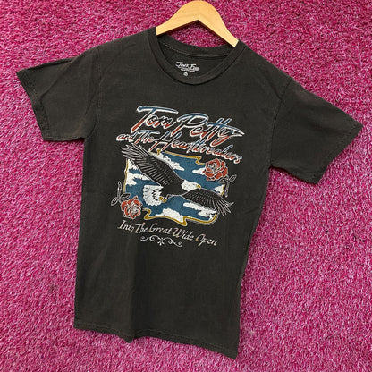 Junk Food Clothing Tom Petty Eagle and The Heartbreakers Rock Band T-Shirt XS