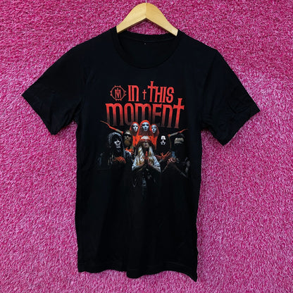 In This Moment The In-Between Tour Gothic Metal Band Tee S