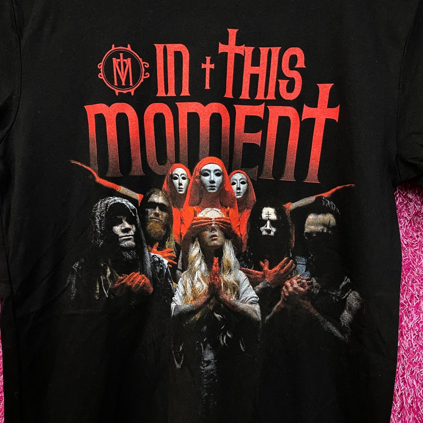 In This Moment The In-Between Tour Gothic Metal Band Tee S
