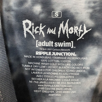 Adult Swim Rick & Morty with Summer Tie Dye T-Shirt Size Small