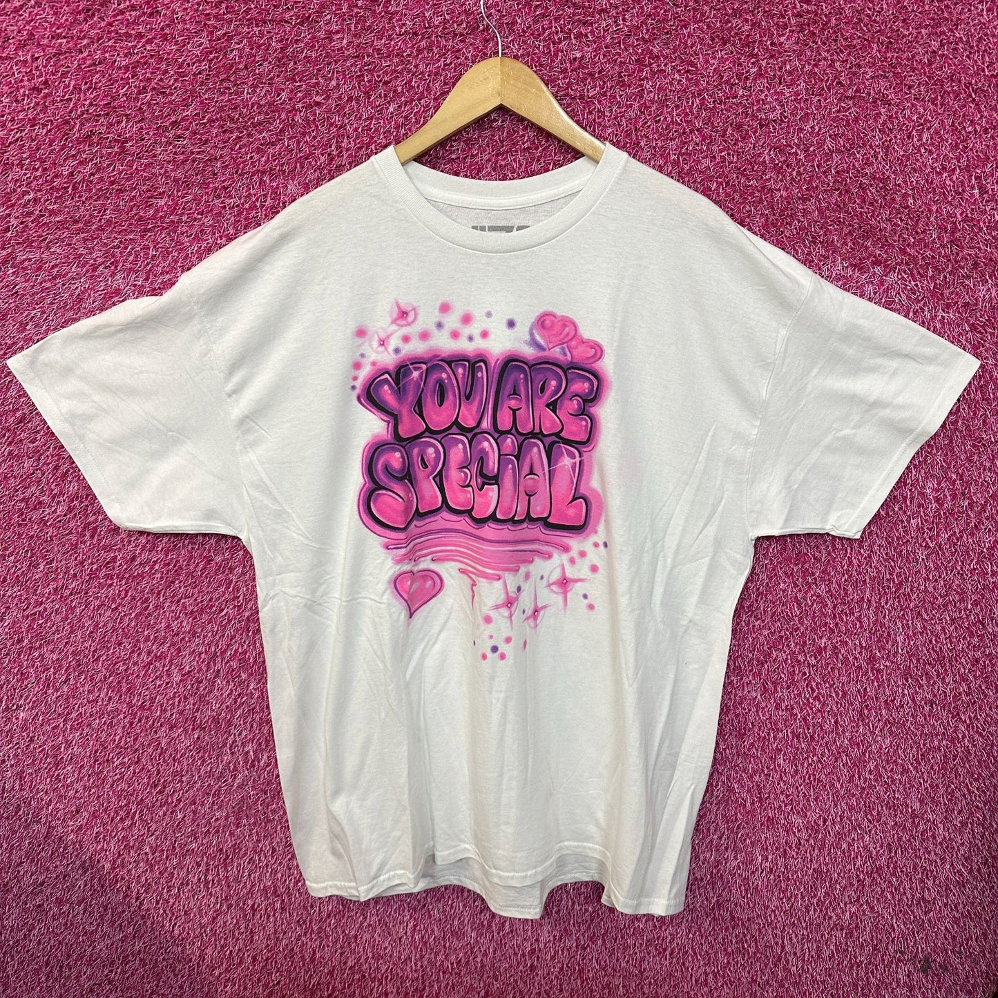 Lizzo oversized white Tee 0X/1X