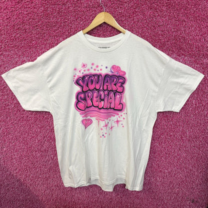 Lizzo oversized white Tee 0X/1X