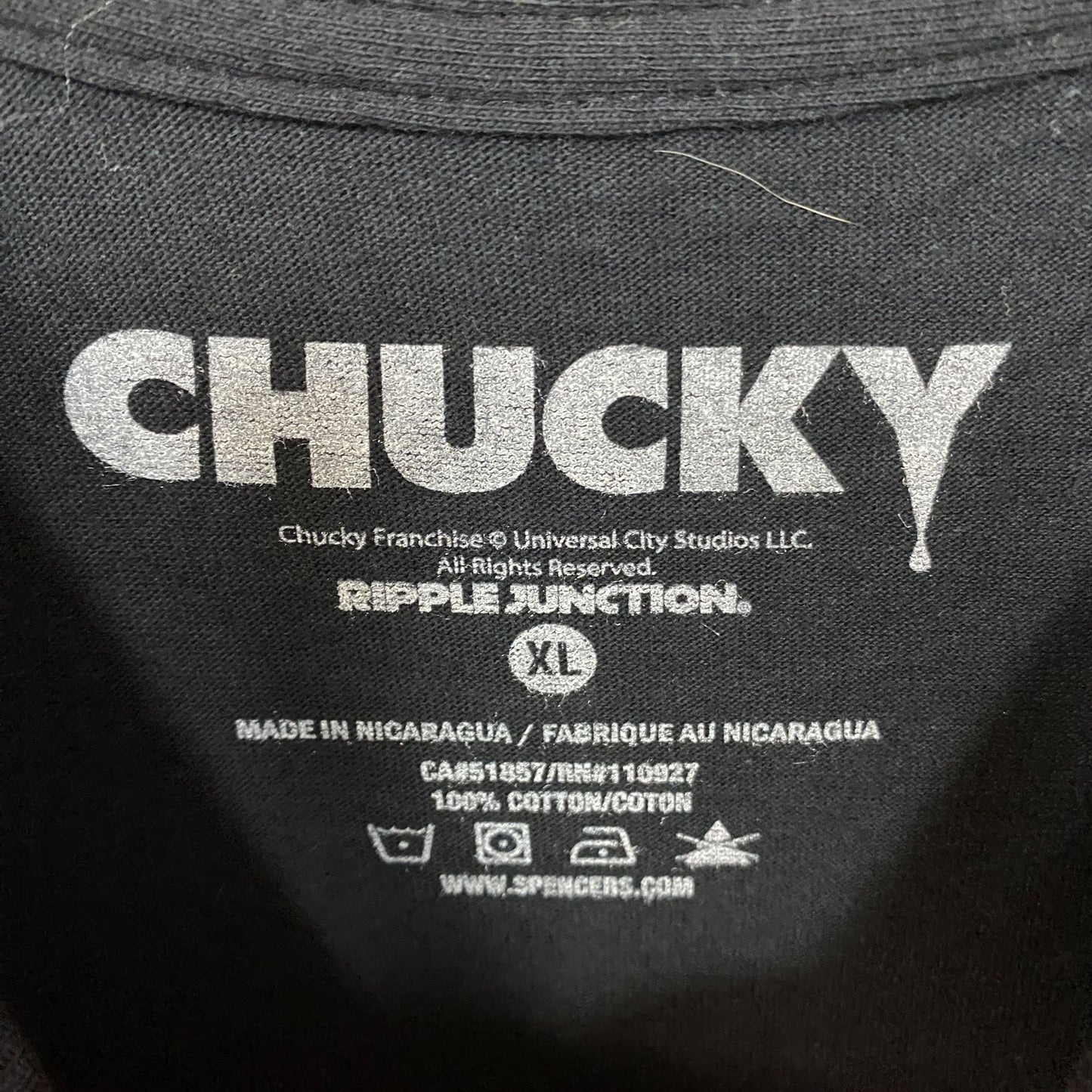 Steven Rhodes Chucky See You In Hell Tarot Card T-Shirt XL