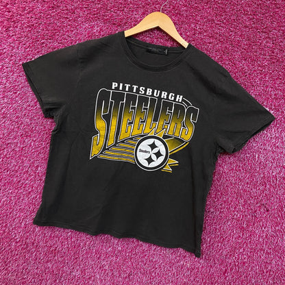 Junk Food Clothing NFL Pittsburgh Steelers Women's T-Shirt XL
