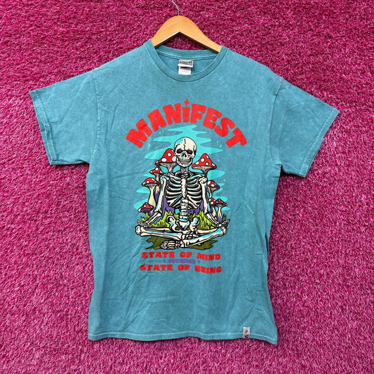 Your Highness Manifest Your State of Mind Skeleton T-shirt size medium