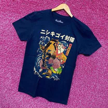 Kai Kat navy blue Tshirt size medium