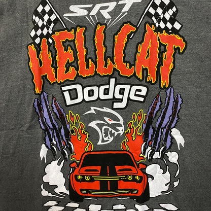 Dodge Hellcat SRT Racing Car Poster T-Shirt 3X