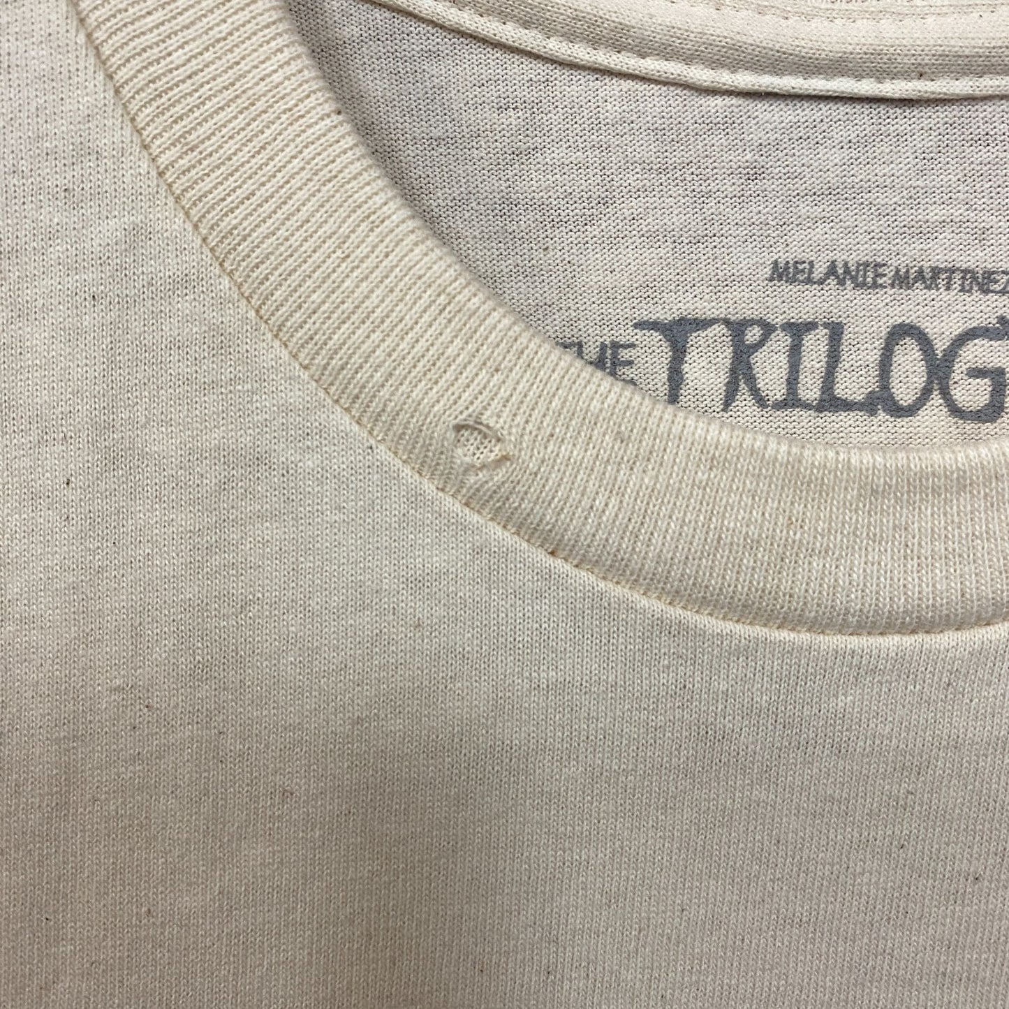 Melanie Martinez Trilogy Tour Beige Tshirt size Medium
