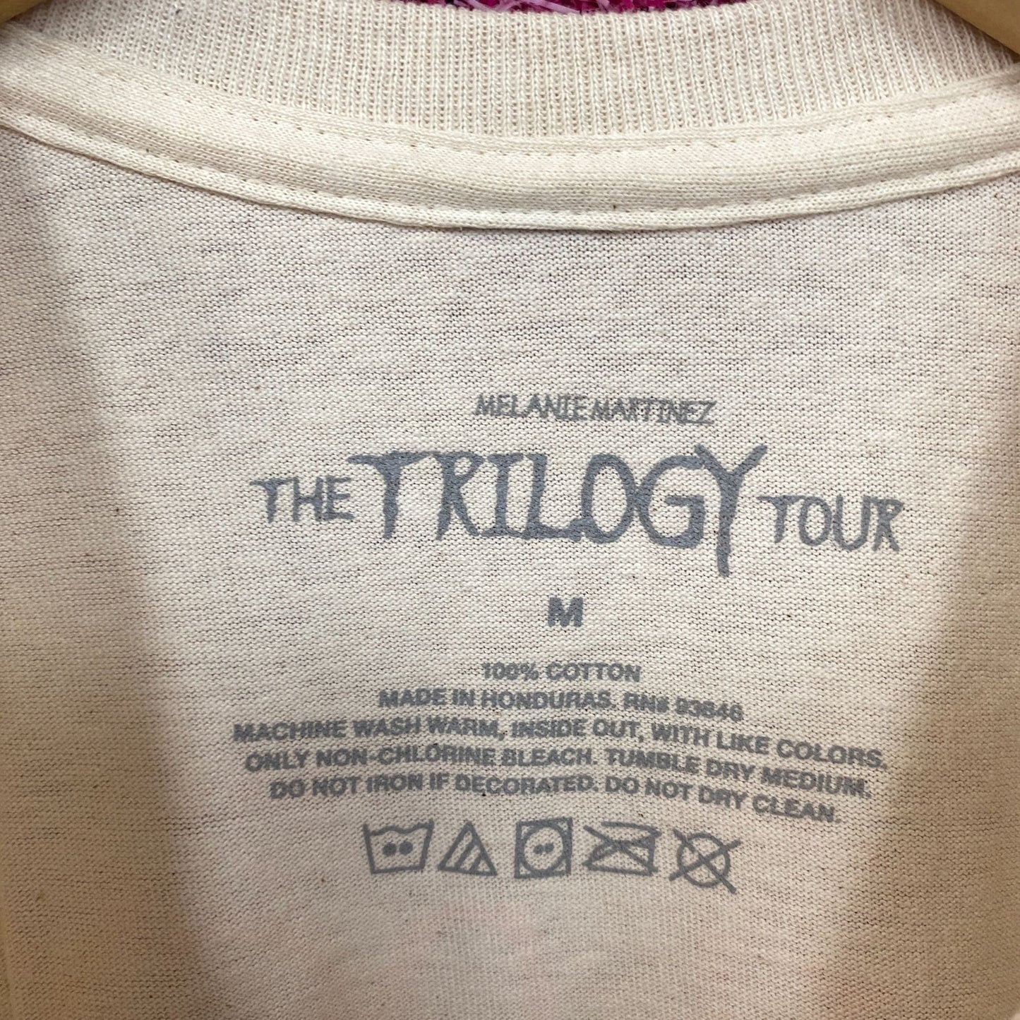 Melanie Martinez Trilogy Tour Beige Tshirt size Medium