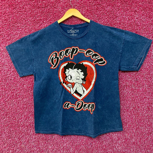 Betty Boop Boop-Oop-A-Doop Heart T-Shirt Large