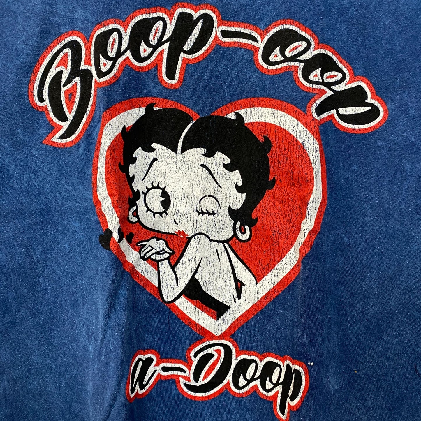 Betty Boop Boop-Oop-A-Doop Heart T-Shirt Large