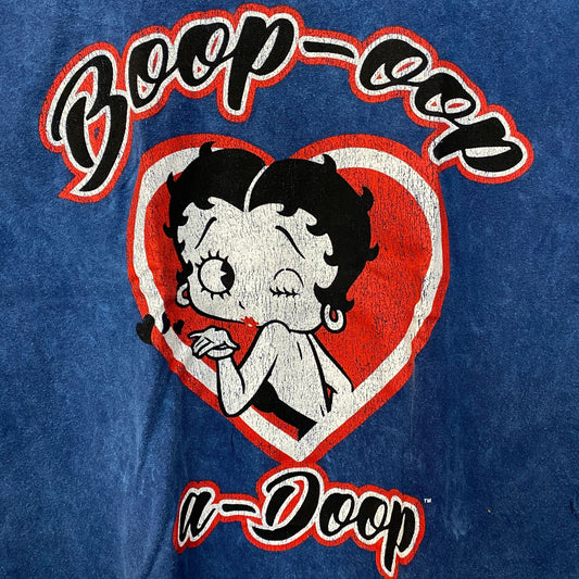 Betty Boop Boop-Oop-A-Doop Heart T-Shirt Large