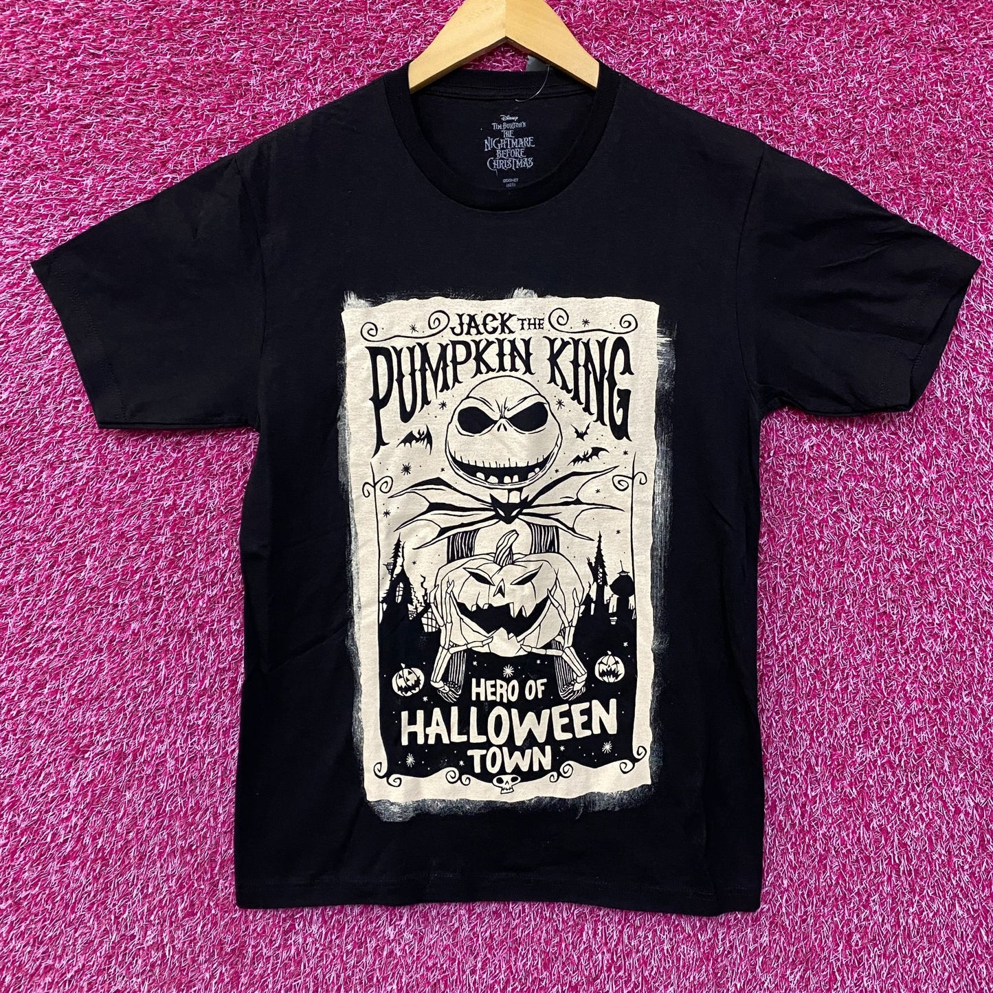 The Nightmare Before Christmas Jack Skellington Pumpkin King T-Shirt Small