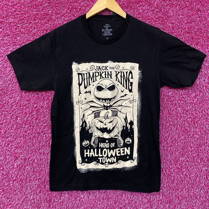 The Nightmare Before Christmas Jack Skellington Pumpkin King T-Shirt Small