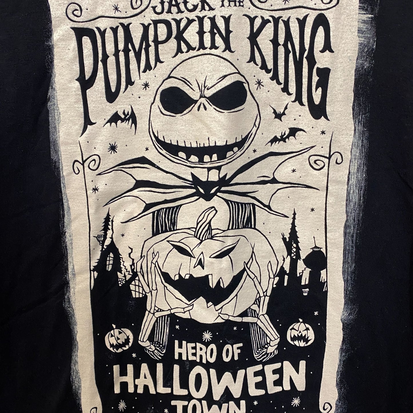 The Nightmare Before Christmas Jack Skellington Pumpkin King T-Shirt Small