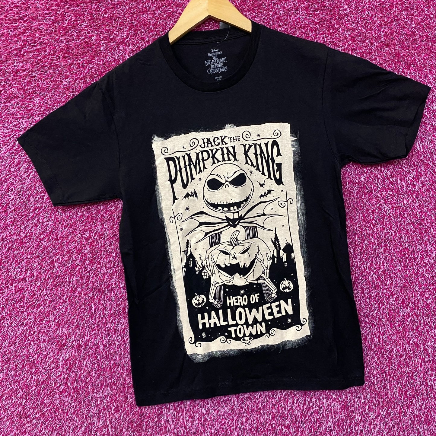 The Nightmare Before Christmas Jack Skellington Pumpkin King T-Shirt Small