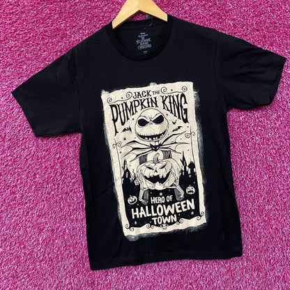 The Nightmare Before Christmas Jack Skellington Pumpkin King T-Shirt Small