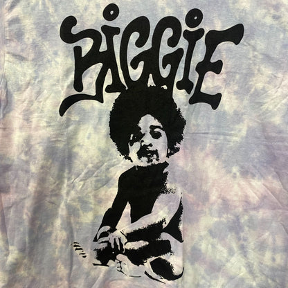 The Notorious B.I.G Baby Biggie Lavender Tie Die T-Shirt Large