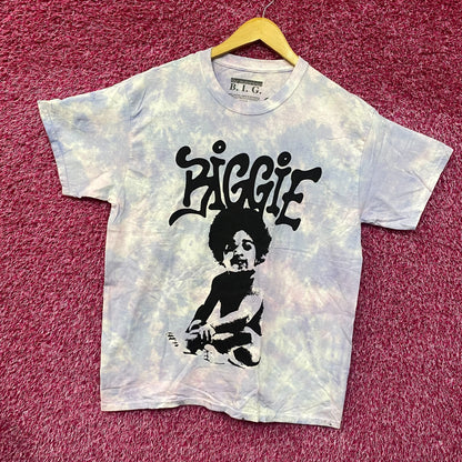 The Notorious B.I.G Baby Biggie Lavender Tie Die T-Shirt Large