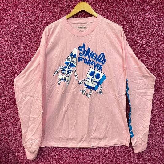 Nickelodeon Friends Forever SpongeBob SquarePants & Patrick Star Long Sleeve T-Shirt XL
