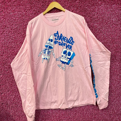Nickelodeon Friends Forever SpongeBob SquarePants & Patrick Star Long Sleeve T-Shirt XL