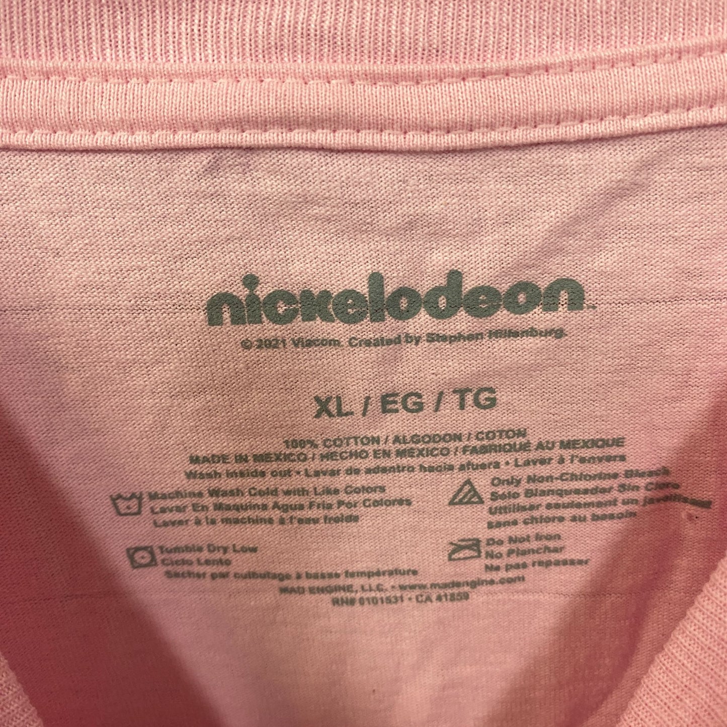 Nickelodeon Friends Forever SpongeBob SquarePants & Patrick Star Long Sleeve T-Shirt XL