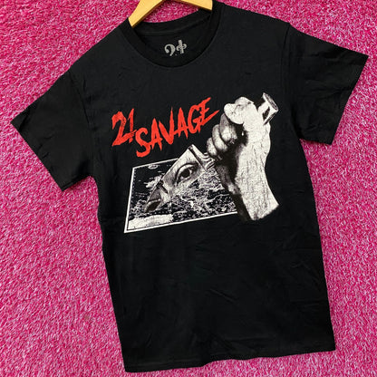 21 Savage I Am > I Was Hip-Hop T-Shirt Small