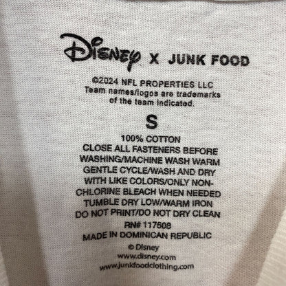 Junk Food X Mickey Mouse NFL Buffalo Bills White T-Shirt Small