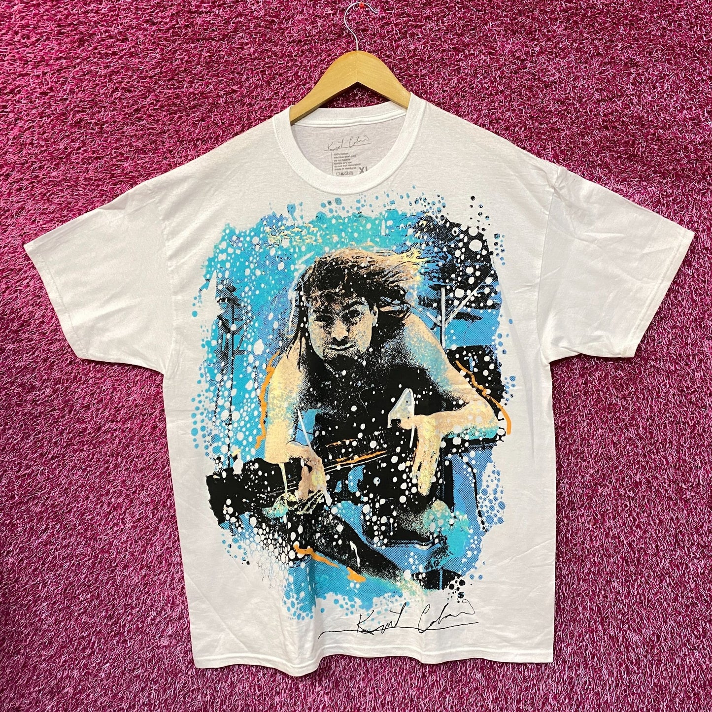 Kurt Cobain Nirvana underwater Grunge Tshirt size Extra Large