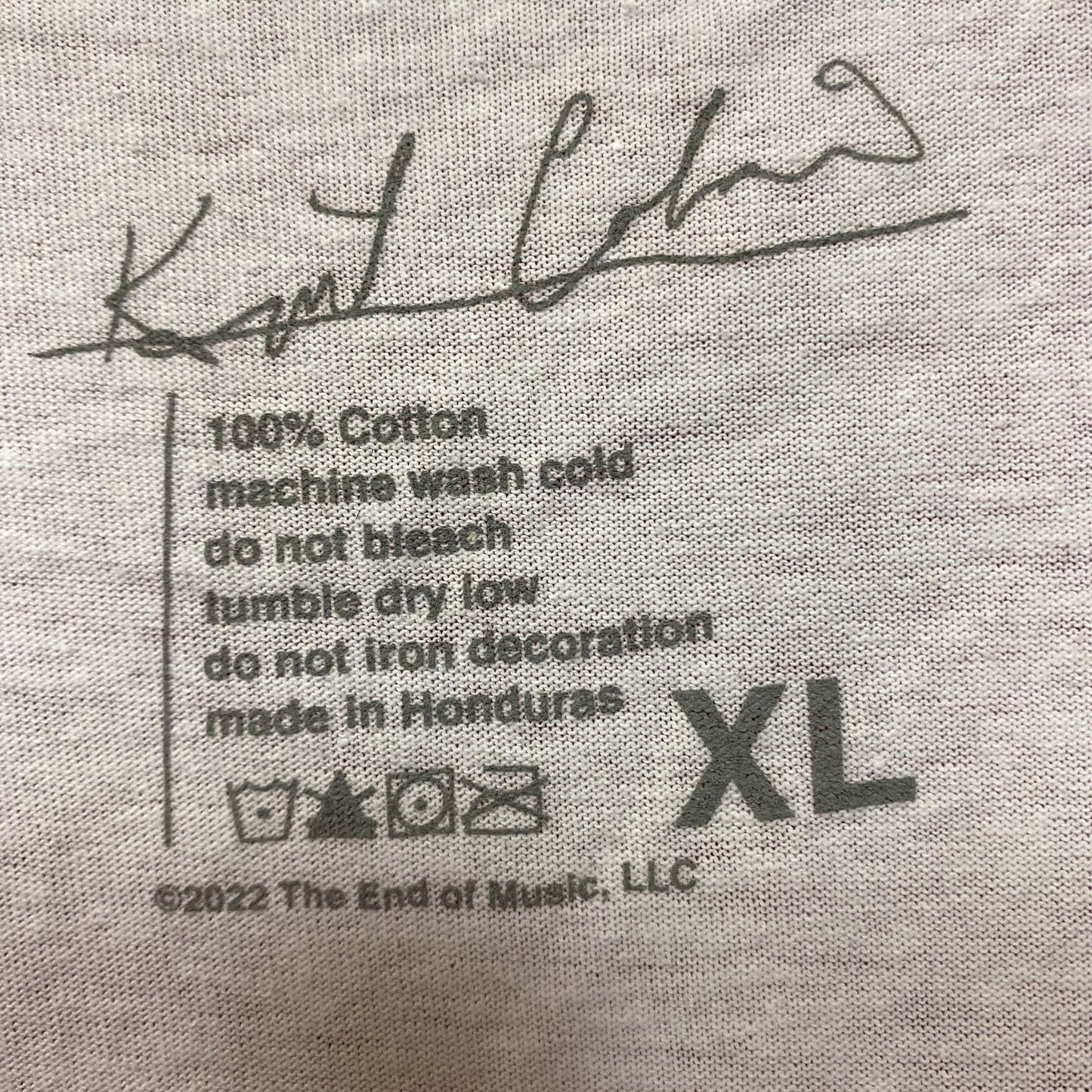 Kurt Cobain Nirvana underwater Grunge Tshirt size Extra Large